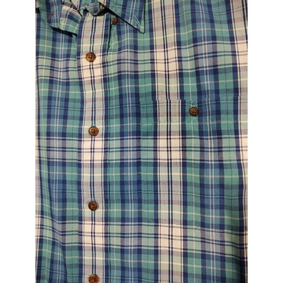 Cambridge Classics Dress Shirt Men’s Size M Plaid - Picture 3 of 5